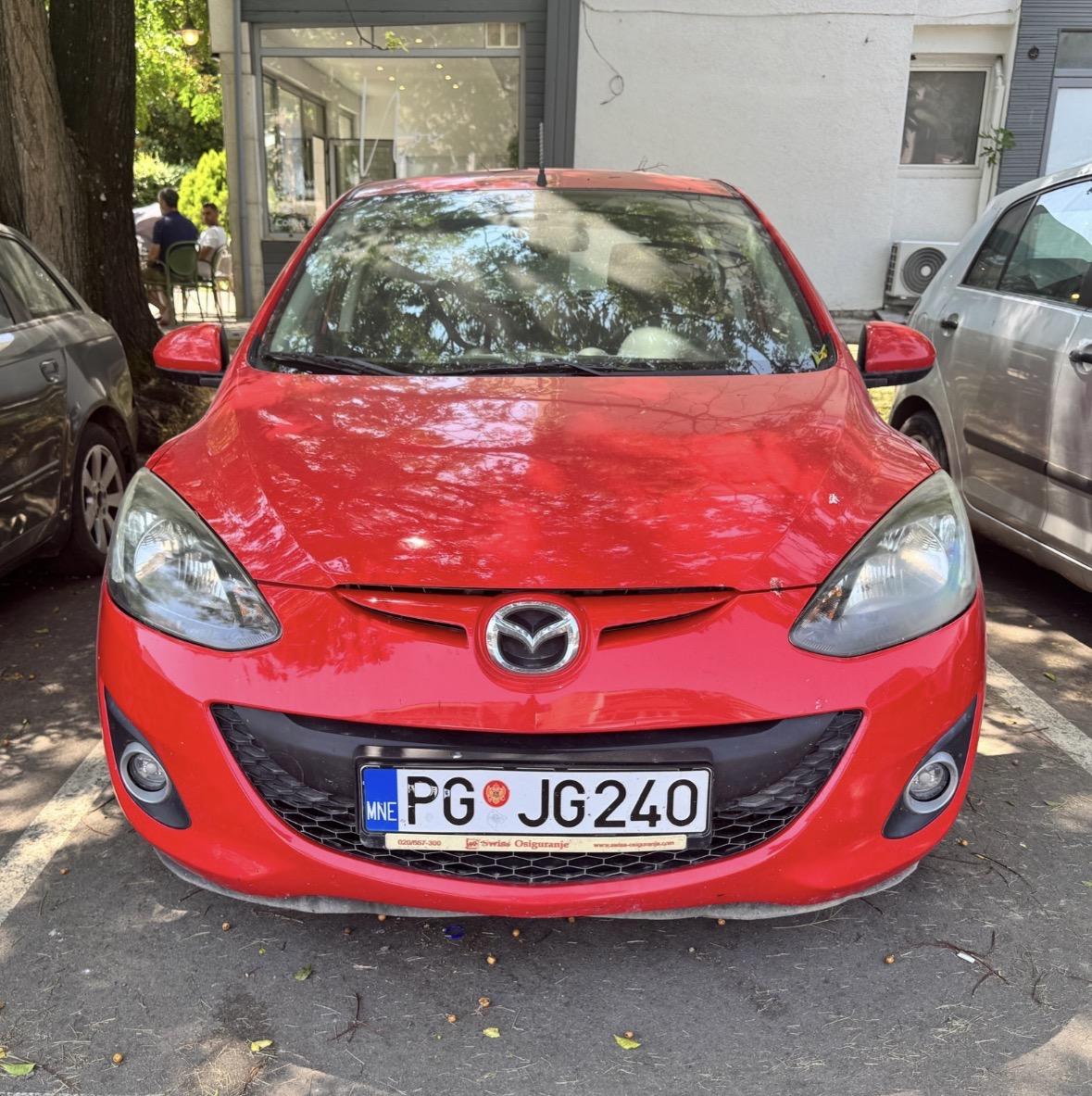 Mazda 2 Red