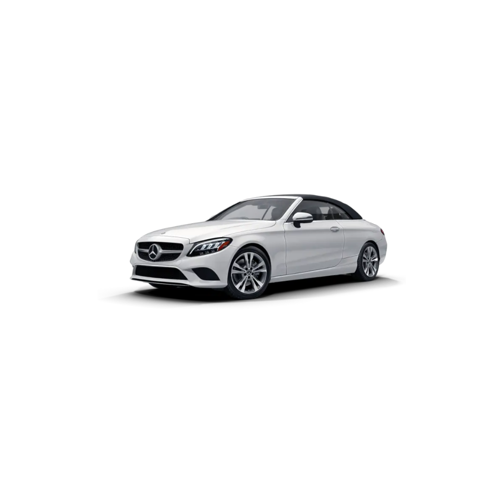 Mercedes Benz C Class Cabriolet White