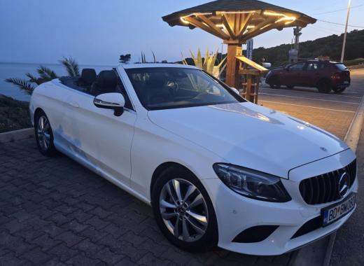 Mercedes Benz C Class Cabriolet White