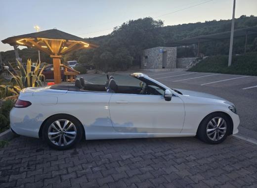 Mercedes Benz C Class Cabriolet White