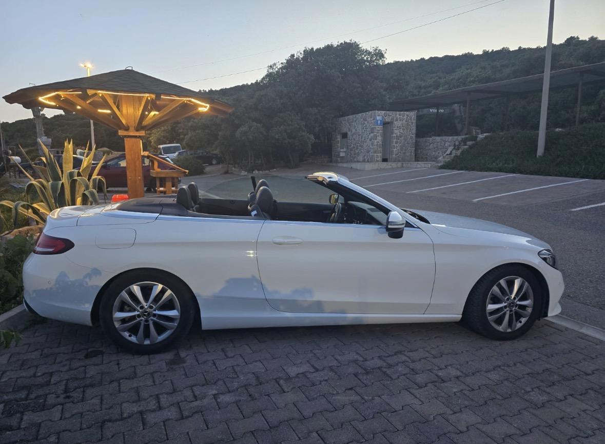 Mercedes Benz C Class Cabriolet White