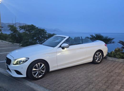 Mercedes Benz C Class Cabriolet White