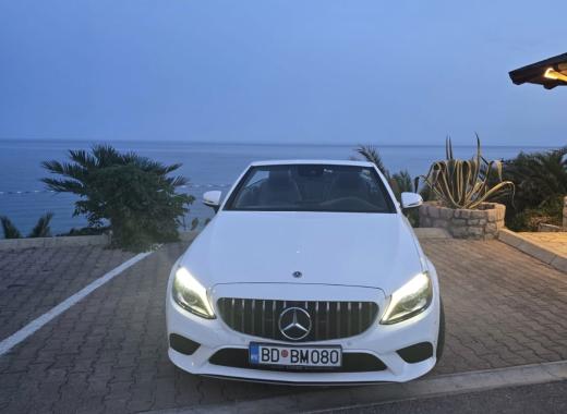 Mercedes Benz C Class Cabriolet White