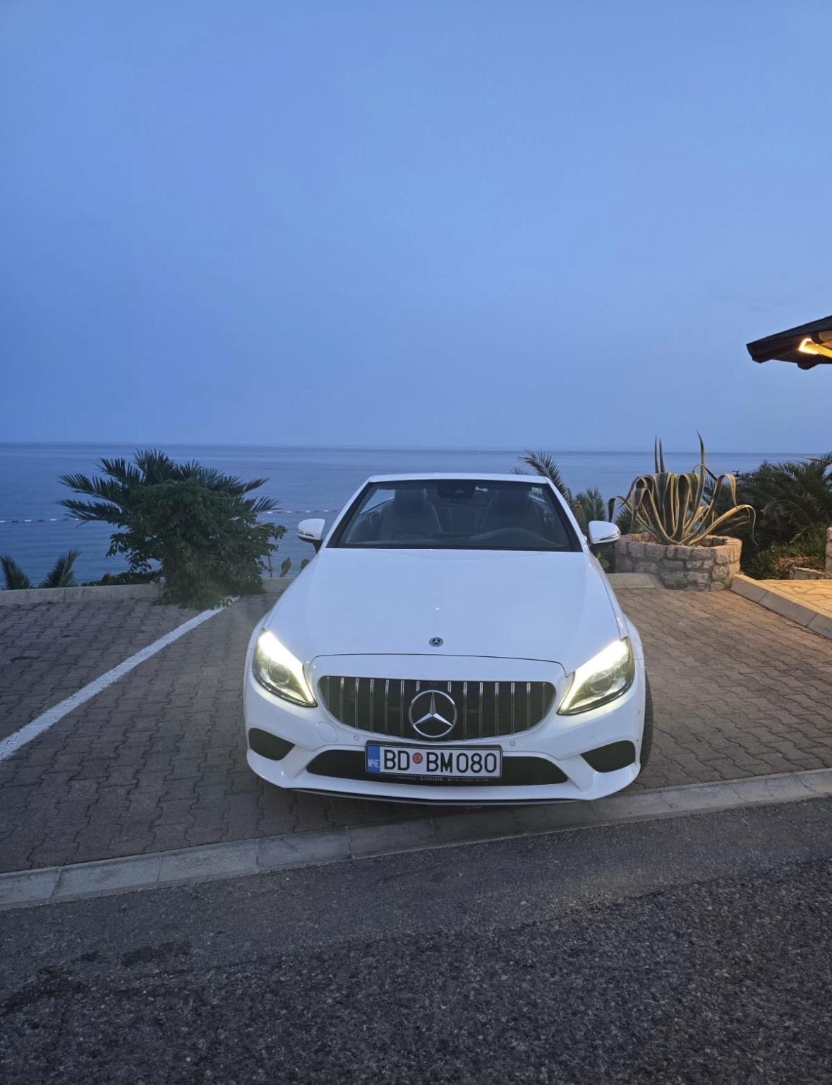 Mercedes Benz C Class Cabriolet White