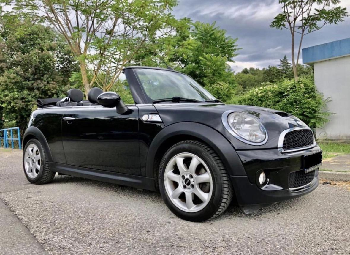 Mini Cooper S Cabrio Black