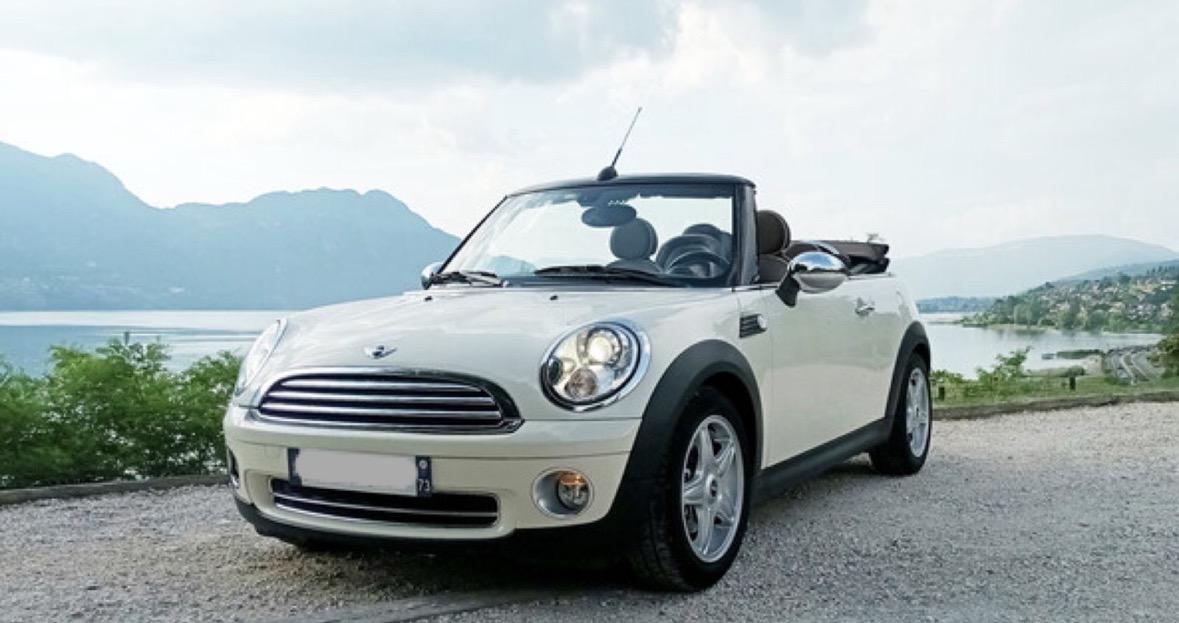 Mini Cooper White